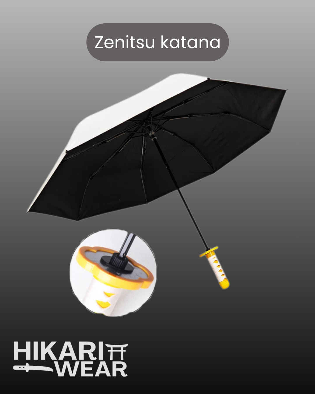 Zenitsu Katana Parapluie