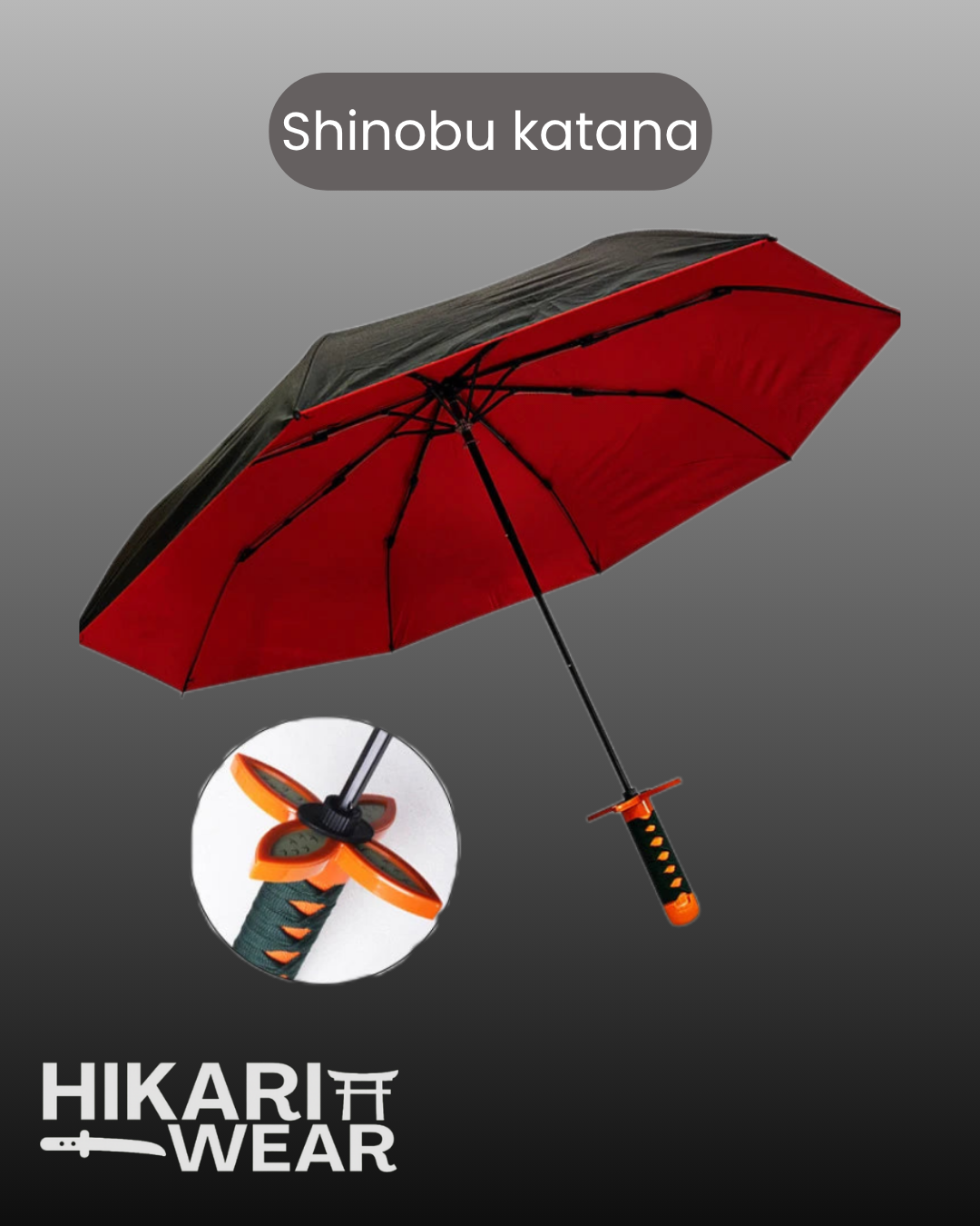 Shinobu Katana Parapluie